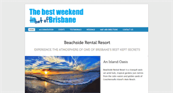 Desktop Screenshot of coochieislandbeachresort.com.au